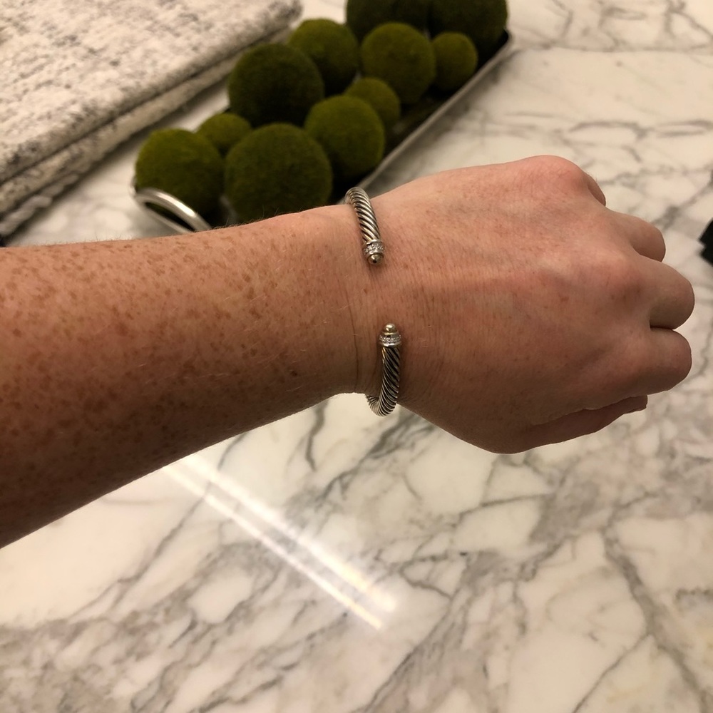 NEW NEVER WORN DAVID YURMAN CABLE BRACELET - Picture 5 of 6